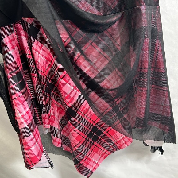 Delia*s Dolls Kill Dress Y2K 90s Skater Grunge Short Sheer Babydoll New Tags XXL - Picture 8 of 16